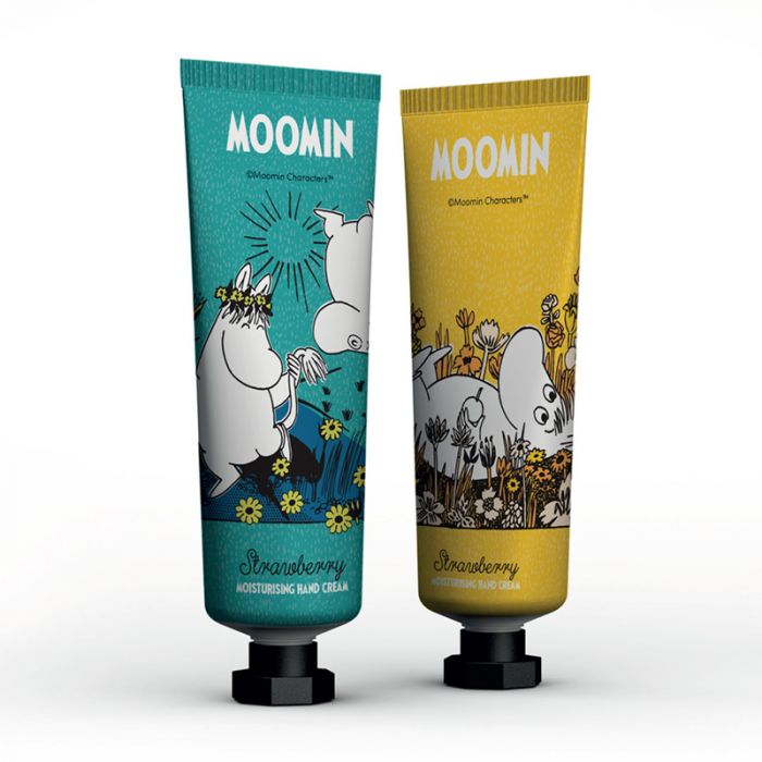 Cr Me Pour Les Mains Hydratante Ml Moomin Moumines Fraise Et Orange