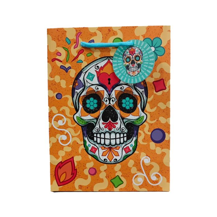 Sac Cadeau - Day of the Dead  Jour des Morts ( Moyen ) 