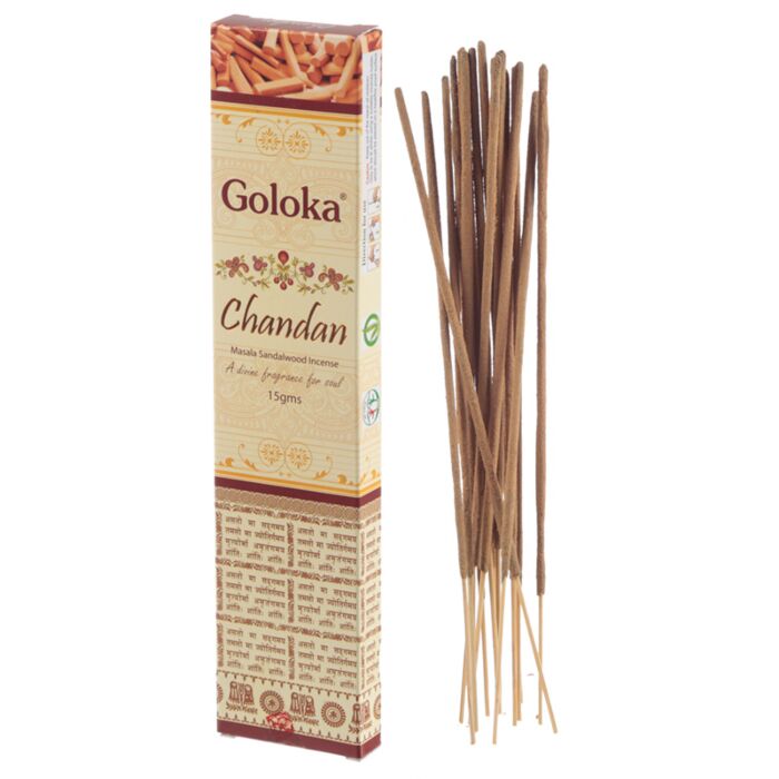 Bâtons d'Encens Goloka Premium - Chandan Bois de Santal