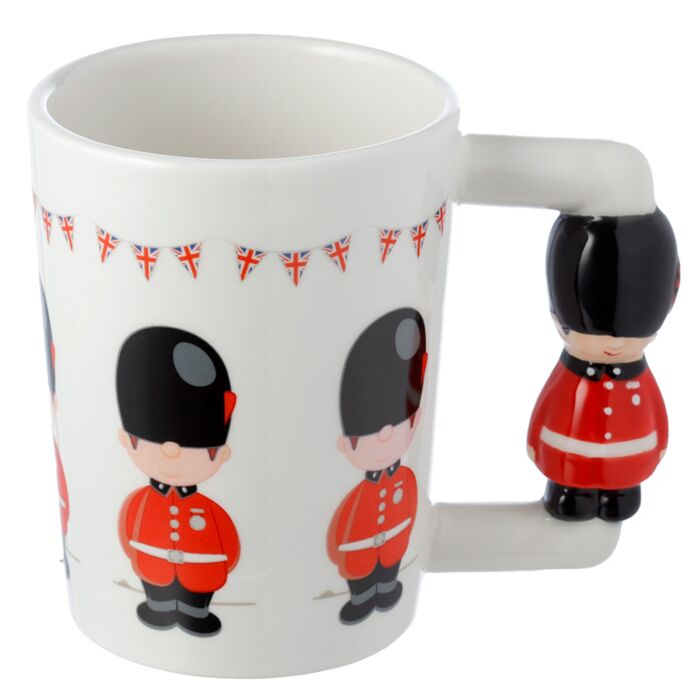 Mug à Anse Décorée - Soldat de la Garde Royale Britannique