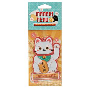 Désodorisant à Suspendre Maneki Neko - Chat Porte-bonheur Parfum Cerise