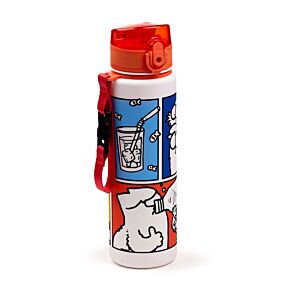 Gourde Enfant 600ml Incassable avec Couvercle à Bouton-poussoir - Simon's Cat 2024