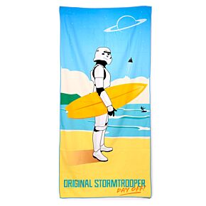 Serviette de Plage en Microfibre - The Original Stormtrooper Surf Day Off 