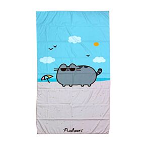 Serviette de Plage en Microfibre - Pusheen le Chat 