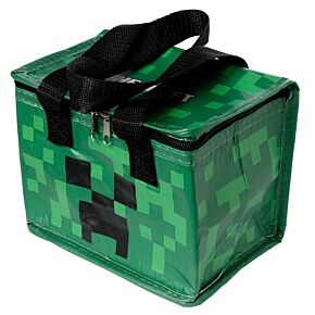 Sac Repas Isotherme en Plastique Recyclé rPET Minecraft - Creeper