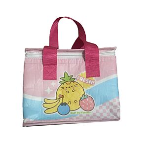 Sac Repas Isotherme en Plastique Recyclé RPET - Pusheen le Chat Fruits