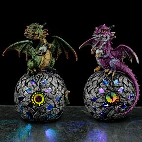 Figurine Elements LED -  Œil du Dragon Celtique