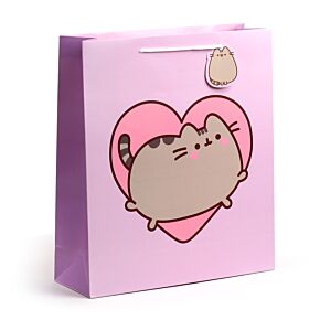 Sac Cadeau - Pusheen le Chat Coeur ( Très Grand )