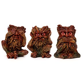 Lot de 3 Hommes arbre de la Sagesse