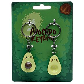 Ensemble 2 Porte-clés Kawaii - Avocat