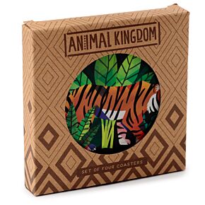 Lot de 4 Dessous de Verre Animal Kingdom - Royaume Animal