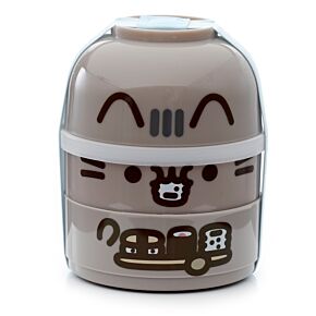 Boîte Repas Bento Ronde Compartimentée Pusheen - Chat