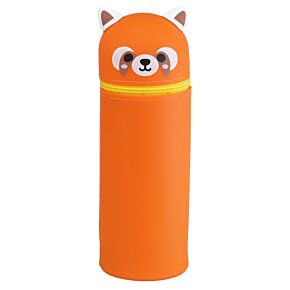 Trousse Silicone Verticale Adoramals - Panda Roux