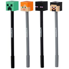 Stylo à Fine Mine Minecraft avec Embout Silicone