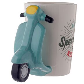 Mug à Anse Décorée - Scooter