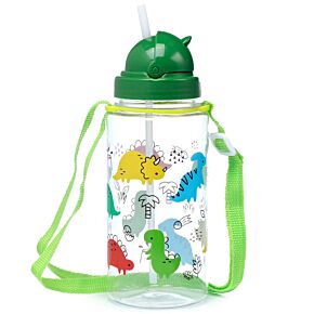 Gourde Enfant 450ml en Plastique Renforcée Dinosauria Jr - Dinosaure