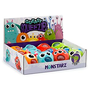 Jouet Peluché à Presser Queasy Squeezies Monstarz - Monstre