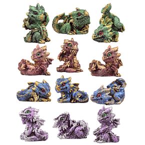 Figurines Dragons - Monde Oeufs des Dragons de Cristal