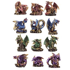 Figurines Dragons Dark Legends - Monde Cave de Cristal