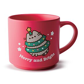 Grand Mug en Porcelaine - Pusheen le Chat Noël