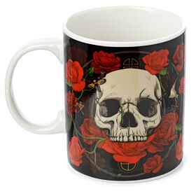 Mug en Porcelaine Skulls & Roses - Crâne