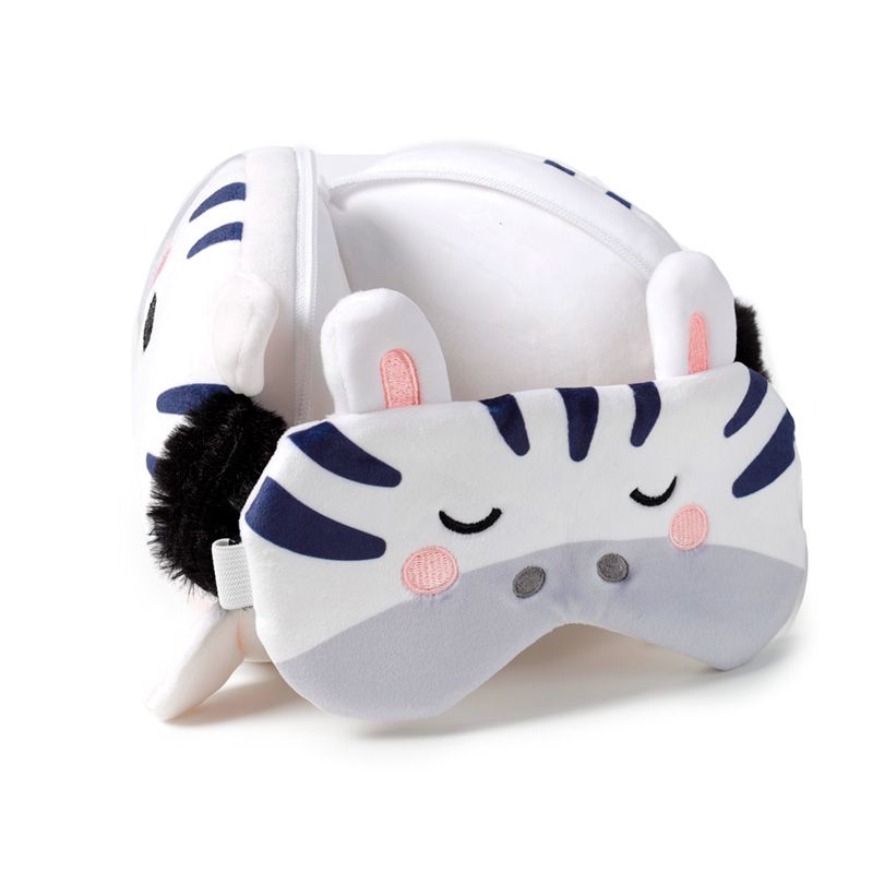 Masque pour les yeux en gel doublé en peluche panda Adoramals