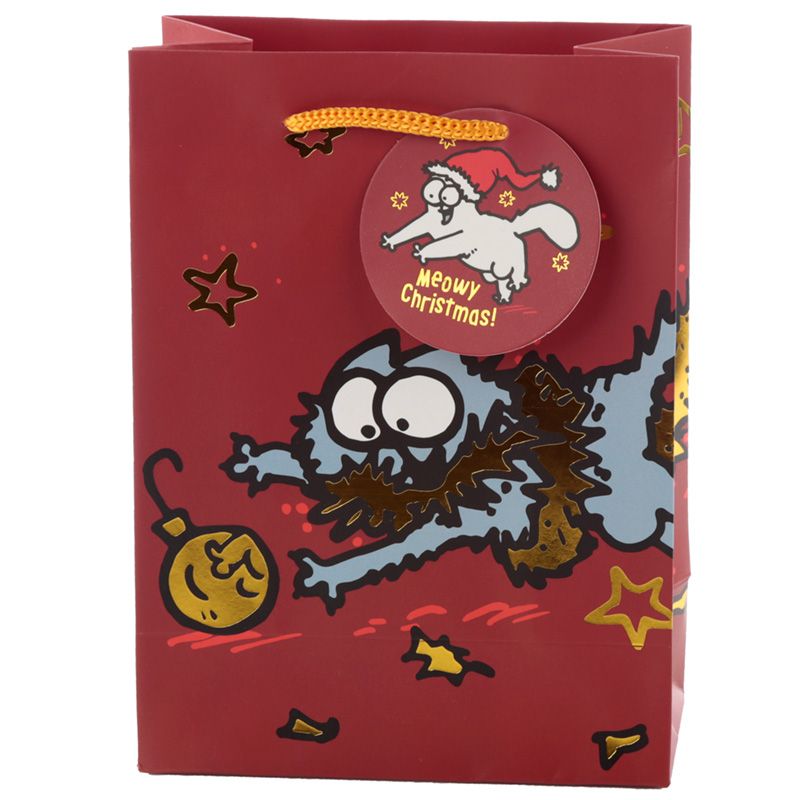 Sac Cadeau Noel Simon S Cat Chat Moyen